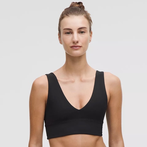 lululemon athletica Other - Lululemon black align Vneck Bra NWT